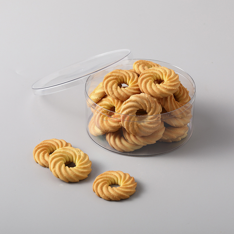 As a professional plastic boxes maker, we produce the ideal round plastic boxes for custom cookie containers and secure biscuits packaging.